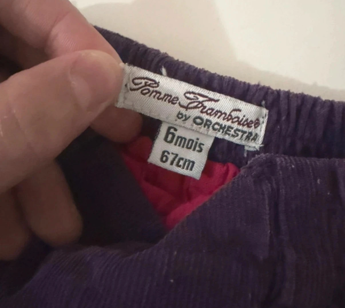 Baby girl lot 6 months – Jean Bourget & Pomme Framboise – photo 6